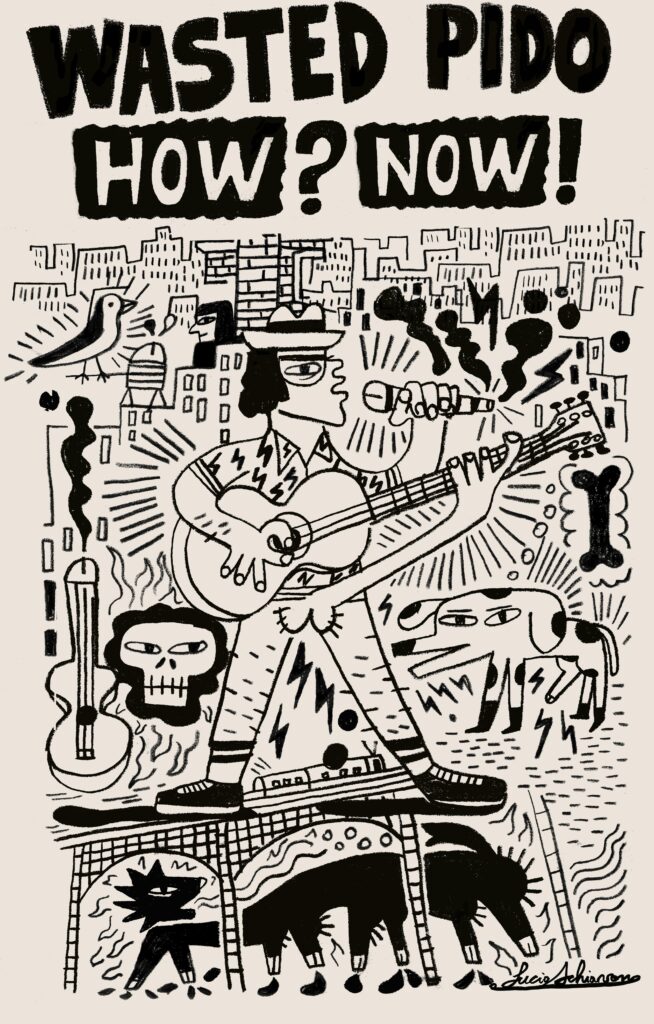 how?now! cover art - lucio schiavon